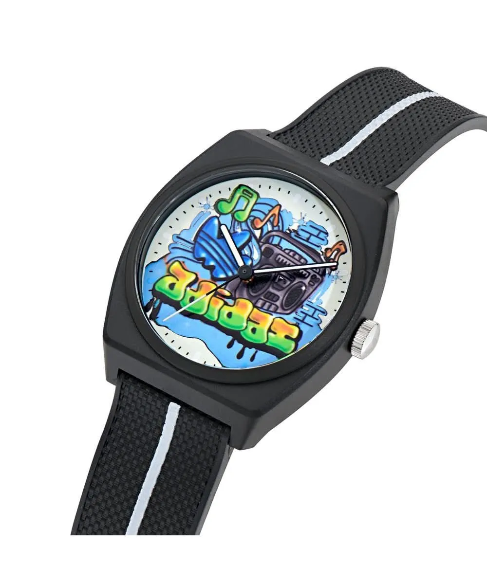 Projet Unisexe Deux Montre Noire AOST25041
