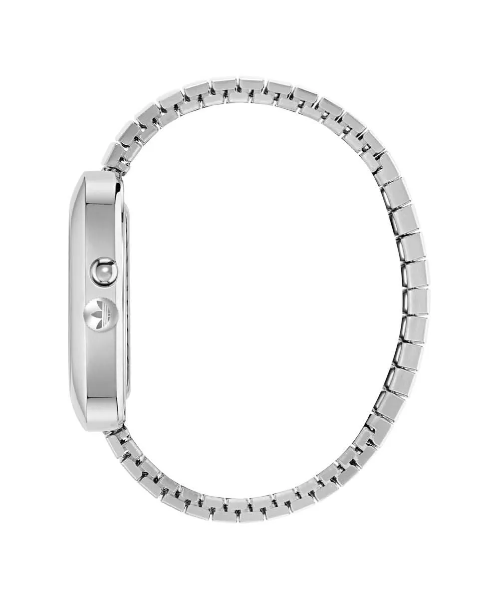 Montre unisexe rétro vague trois en acier inoxydable AOSY25013