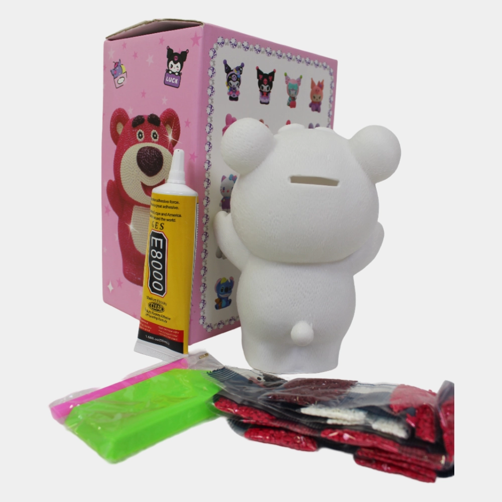 Vinyl Cartoon Diamond Painting Lotso Piggy Bank