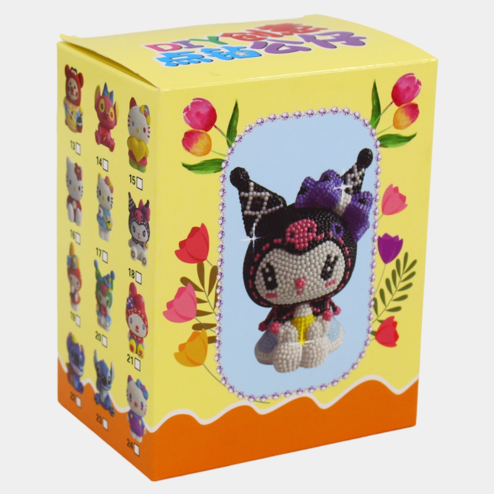Vinyl Cartoon Diamond Painting Winnie the Pooh Bank