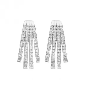 Boucles d'oreilles Waterfall Deco E6058 - Bijoux Diamonfire