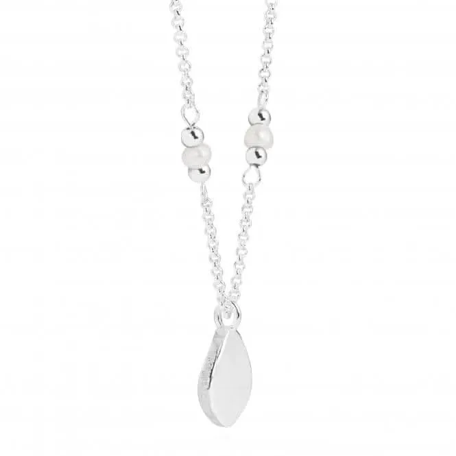 Collier Wellness Gems Perle Argentée 45cm   Prolongateur 5cm 4225 Joma Jewellery
