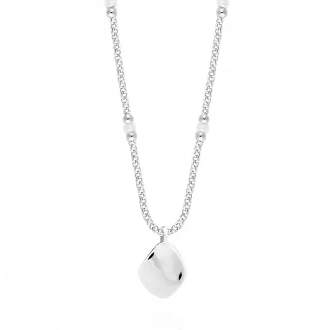 Collier Wellness Gems Perle Argentée 45cm   Prolongateur 5cm 4225 Joma Jewellery