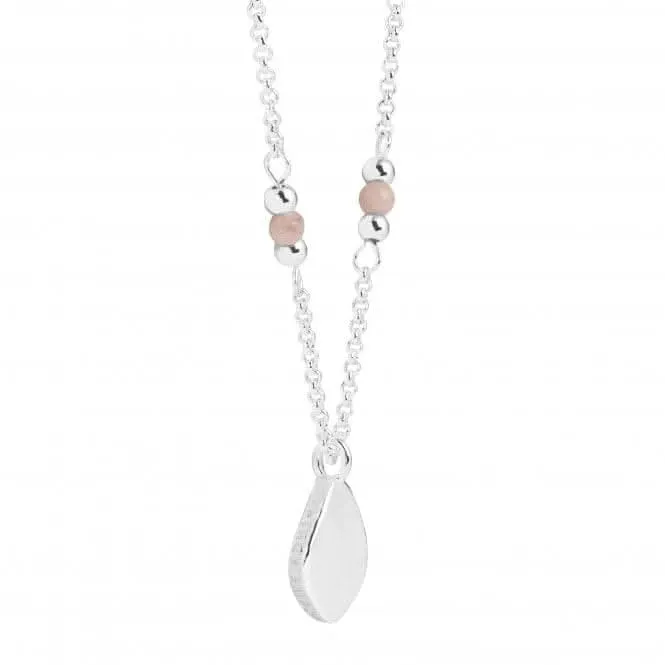 Collier Wellness Gems en Pierre de Soleil Argenté 45cm   Prolongateur 5cm 4226 Joma Jewellery