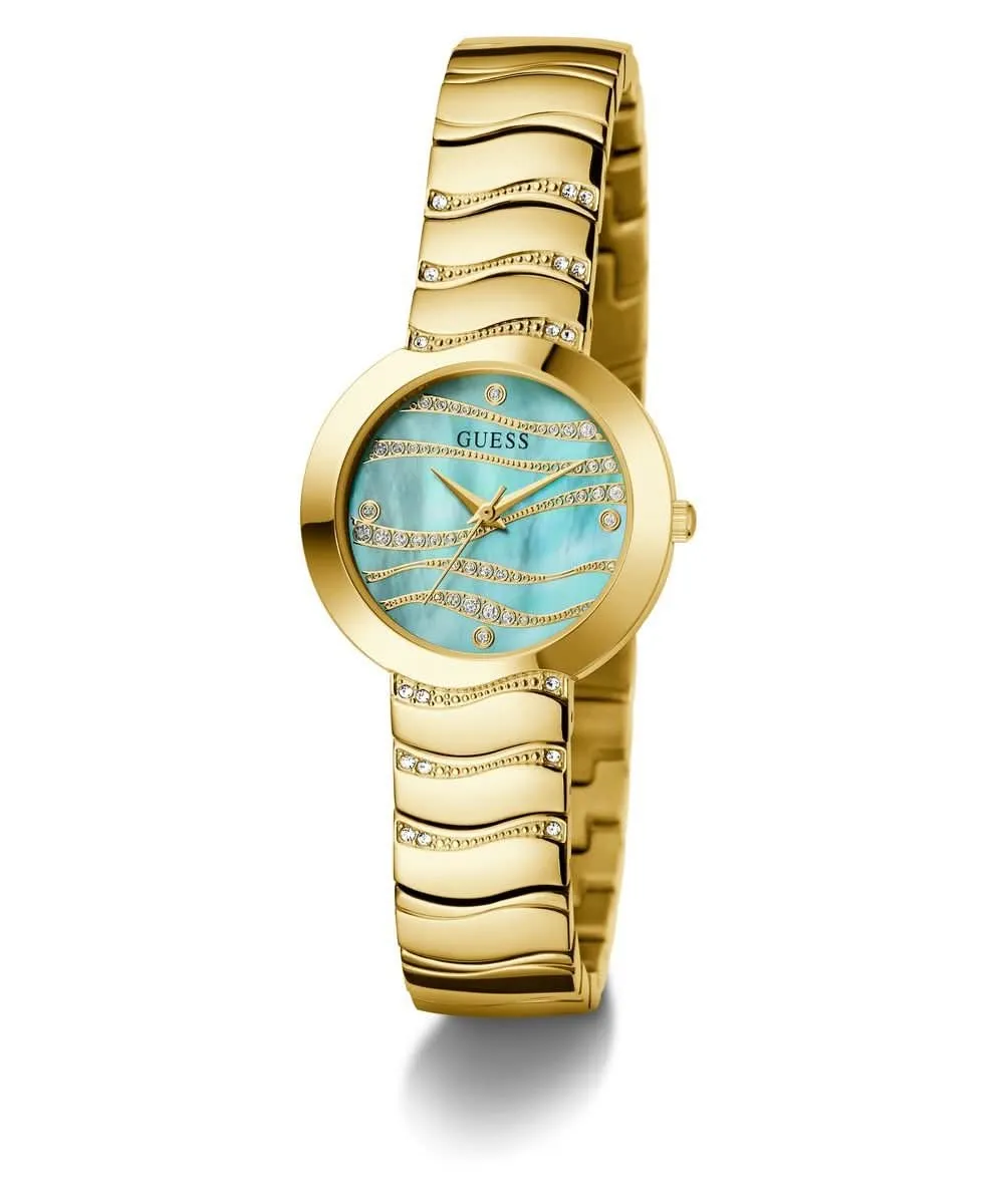 Montre Laguna Femme Or Vert GW0871L2