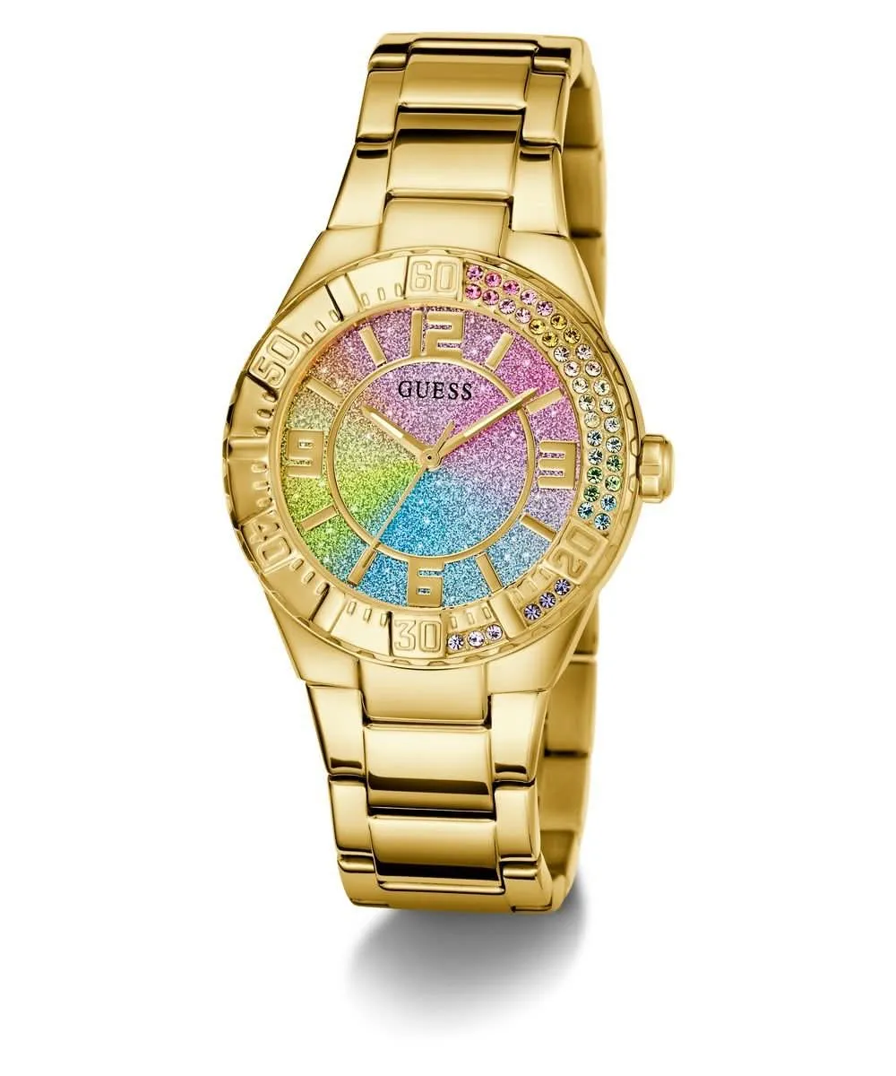 Montre Femme Sangria Arc-en-Ciel Doré GW0882L2