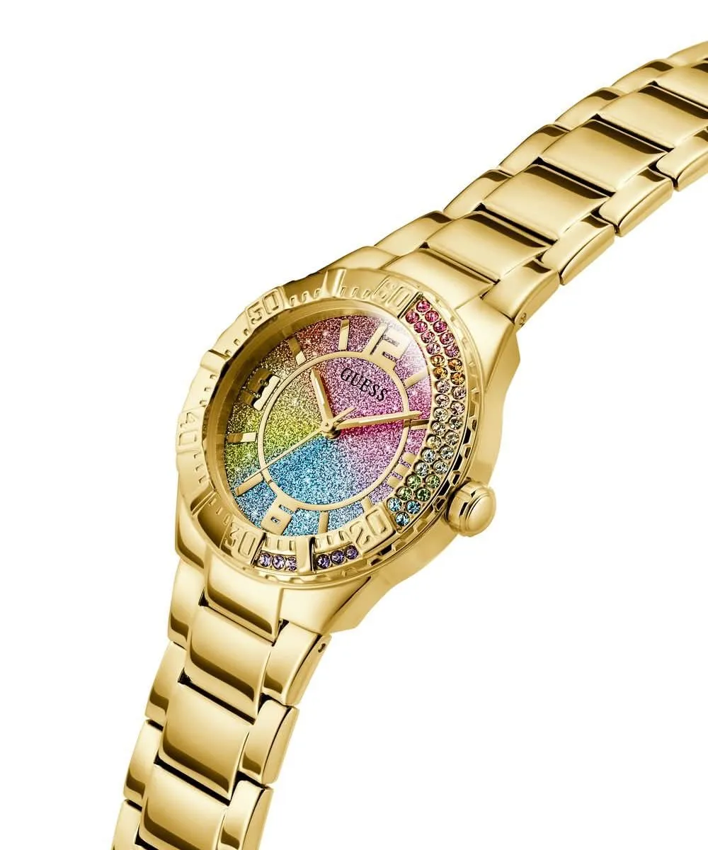 Montre Femme Sangria Arc-en-Ciel Doré GW0882L2
