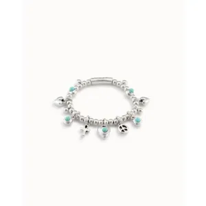Bracelet en Pierre Naturelle Métal Turquoise Unode50 Bijoux et Accessoires